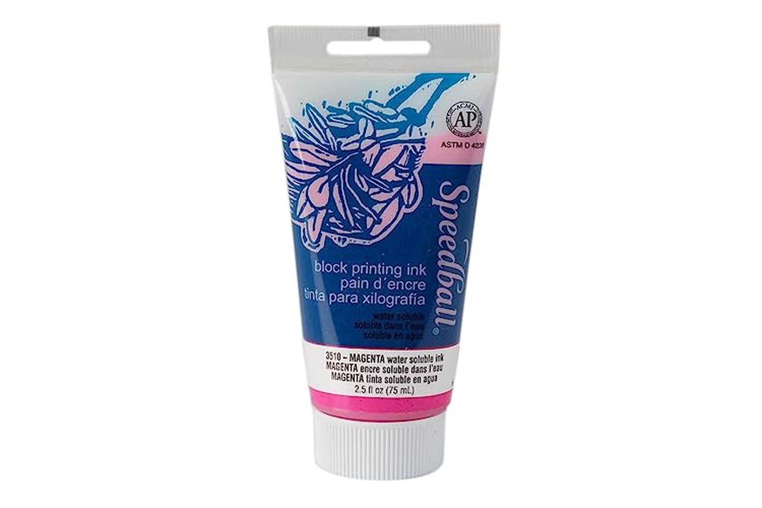 Speedball Sb003510 - 75cc (2.5 Oz.) Water-soluble Block Ink-2