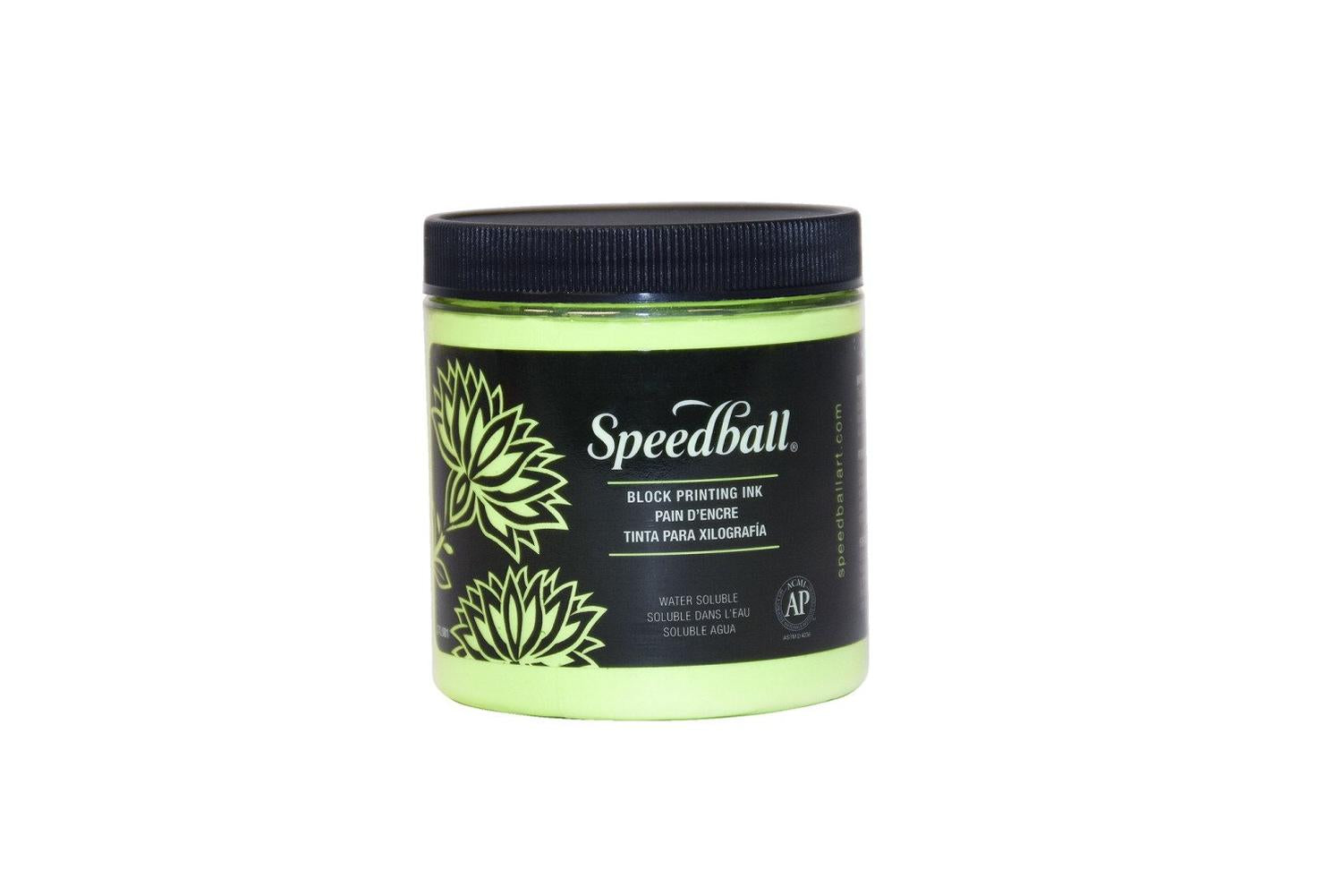 Speedball Sb003820 - 8 Oz. Water-soluble Block Ink Fluoresce