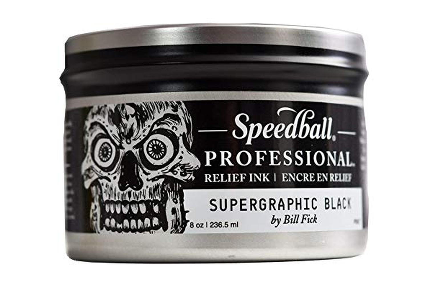 Speedball Sb003940 - 8oz Professional Relief Ink Supergraphi-2