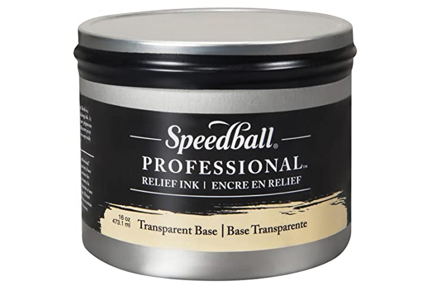 Speedball Sb003946 - 8oz Professional Relief Ink Transparent-2
