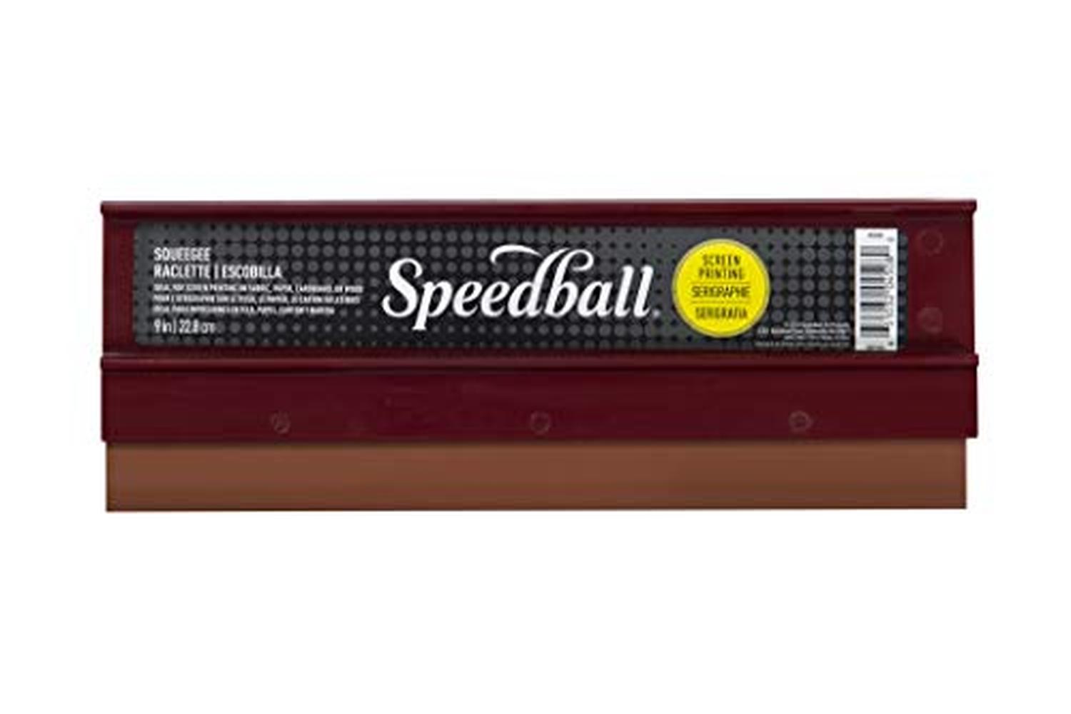 Speedball Sb004508 - 9" Craft Squeegee Plastic Handle Red-2