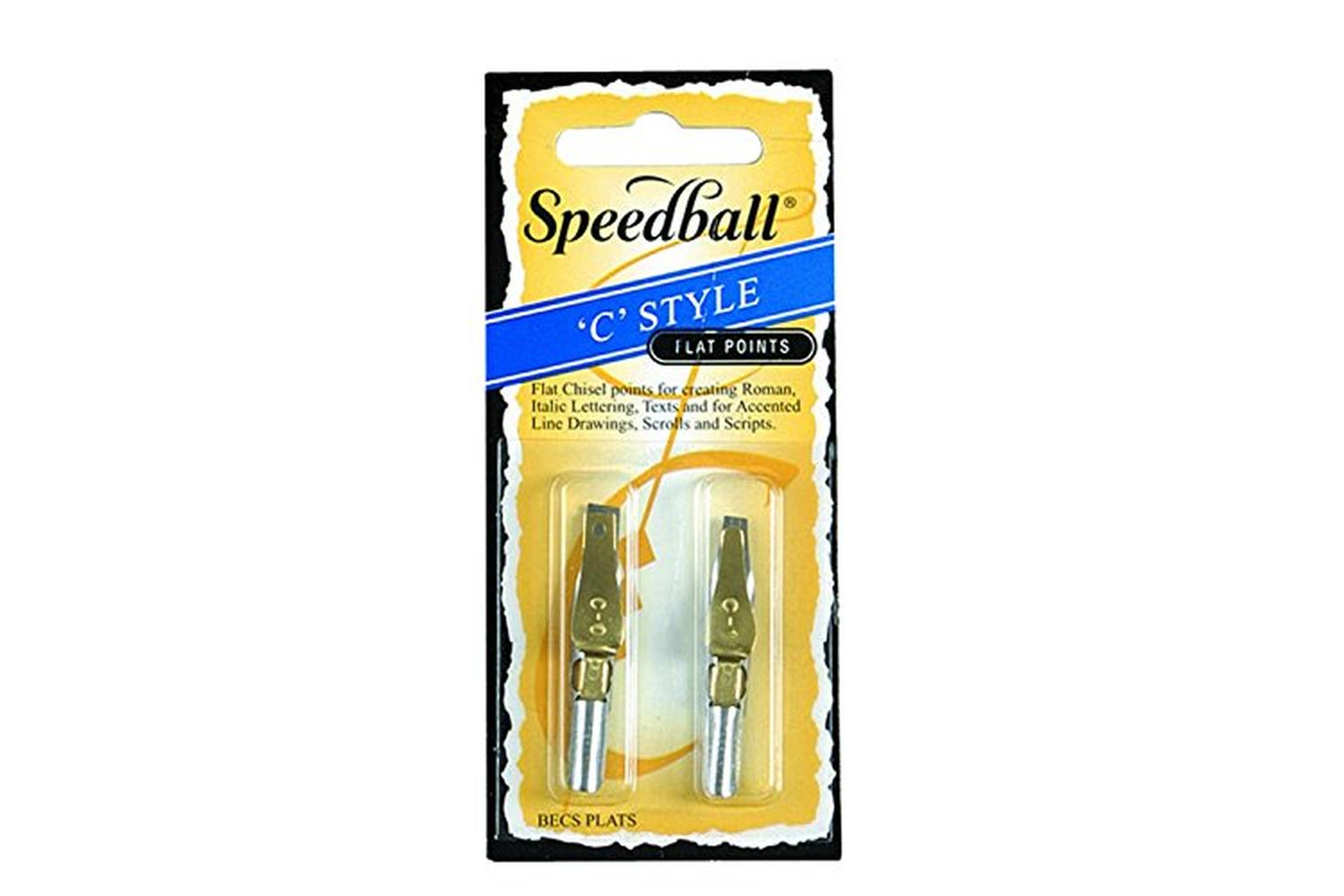 Speedball Sb031021 - C0/c1 Pen Nibs 1 Each Per Card-2