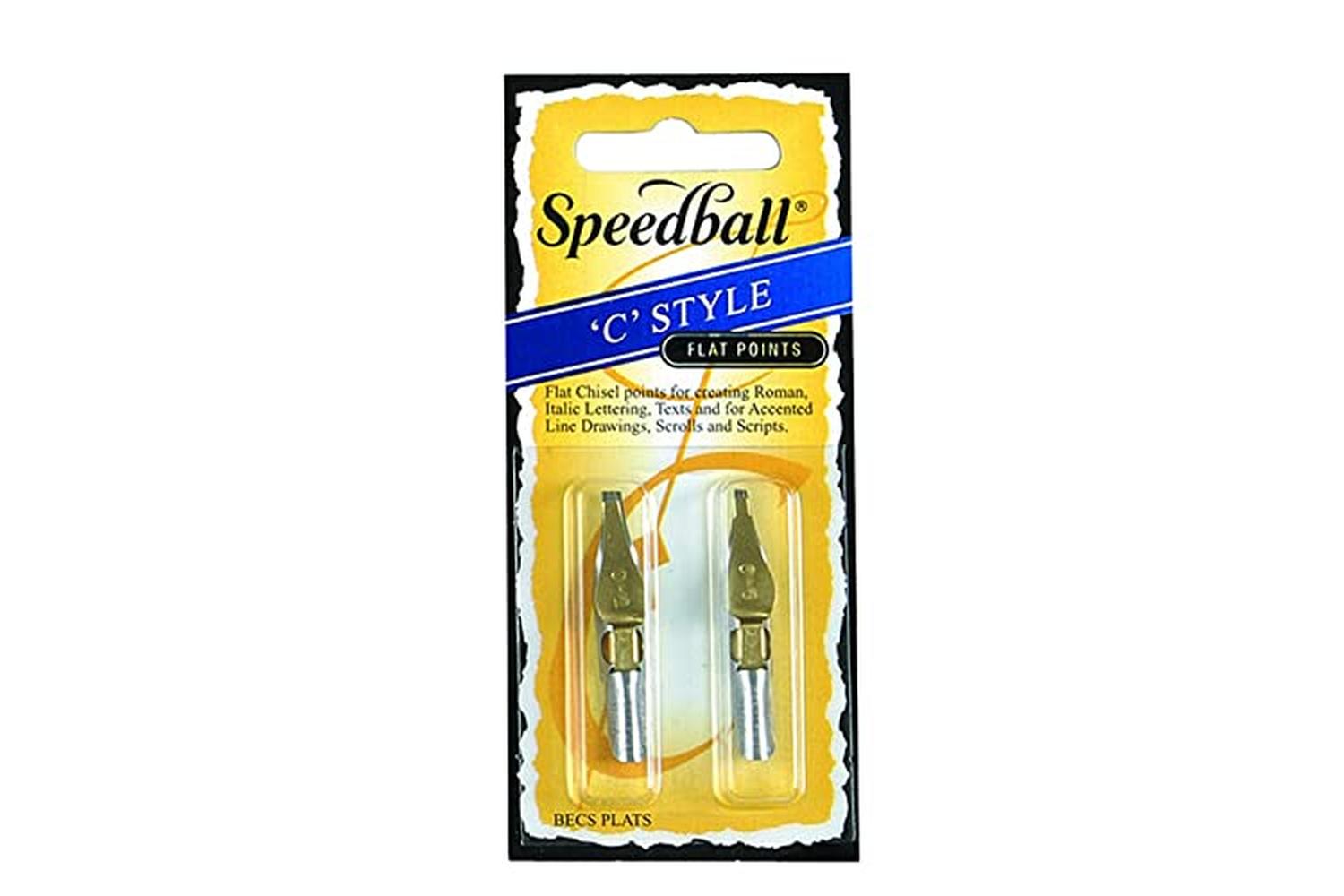 Speedball Sb031023 - C2/c3 Pen Nibs 1 Each Per Card-2
