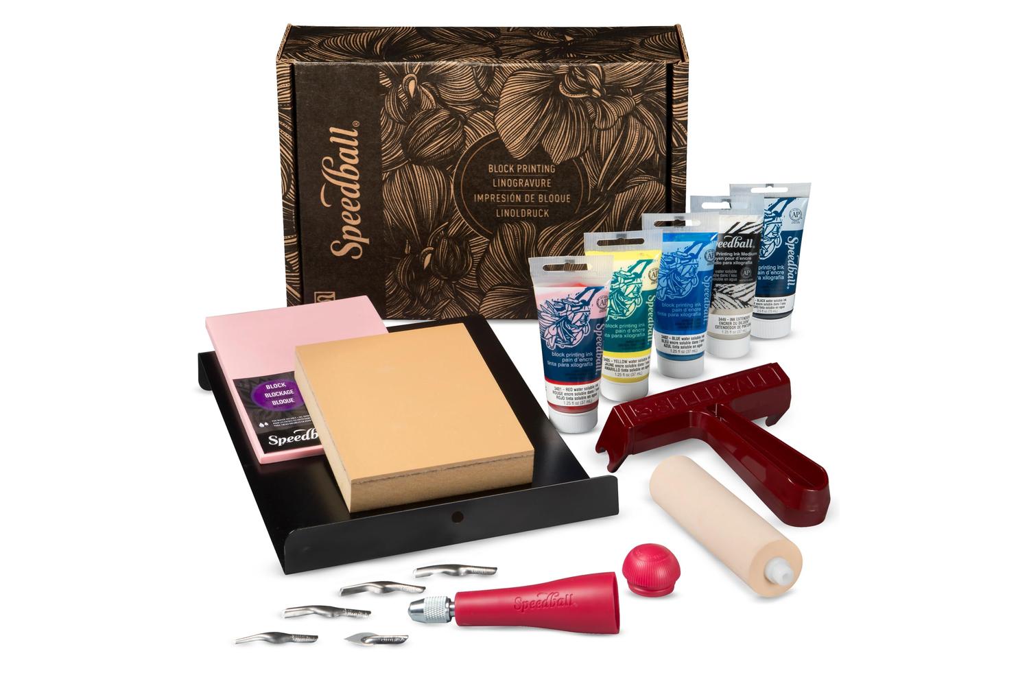 Speedball Sb003472 - Deluxe Block Printing Kit