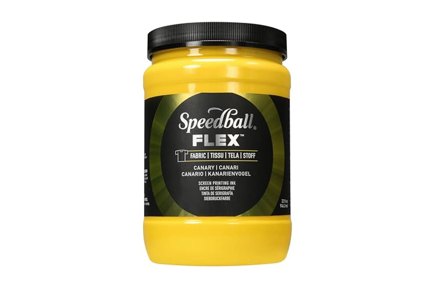 Speedball Sb045228 - Flex Screen Printing Fabric Ink Canary-2