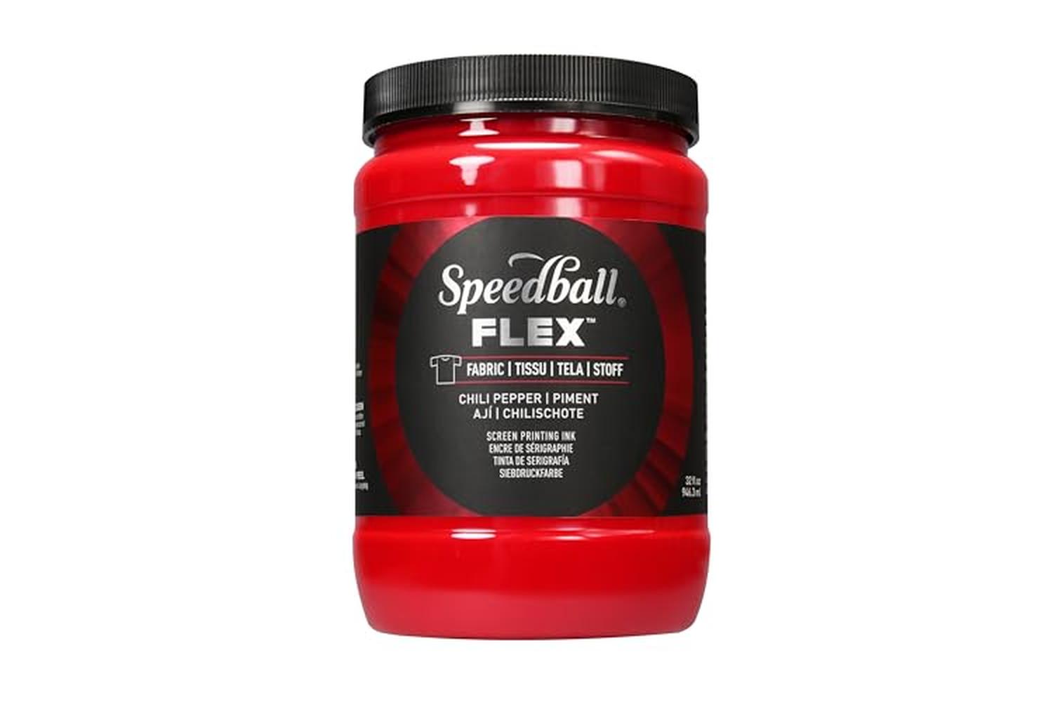 Speedball Sb045224 - Flex Screen Printing Fabric Ink Chili P-2