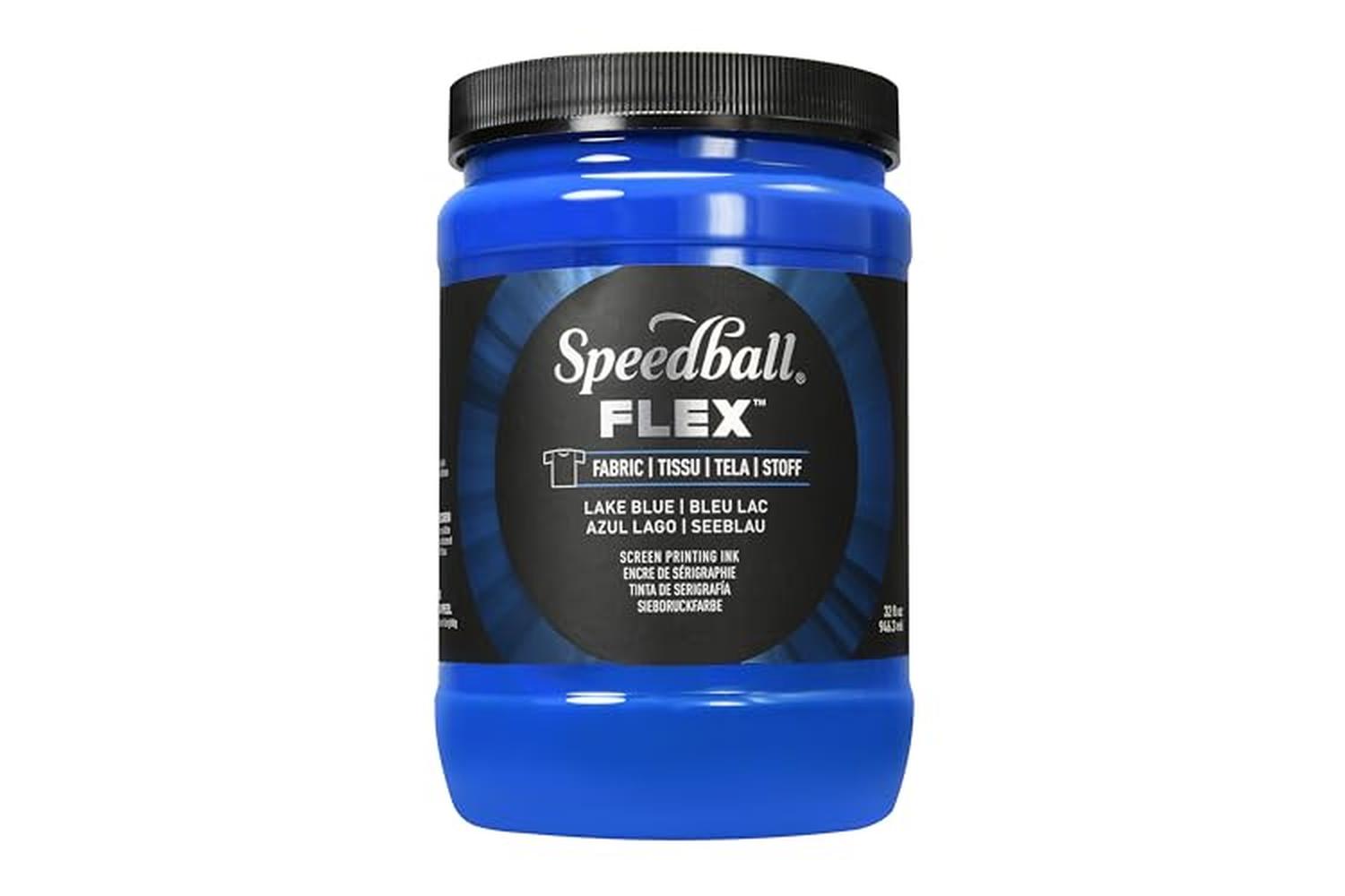 Speedball Sb045222 - Flex Screen Printing Fabric Ink Lake Bl-2