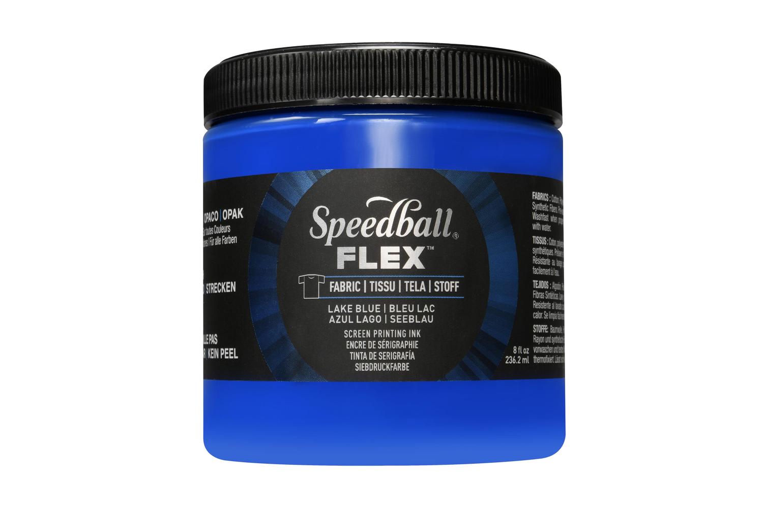 Speedball Sb045202 - Flex Screen Printing Fabric Ink Lake Bl