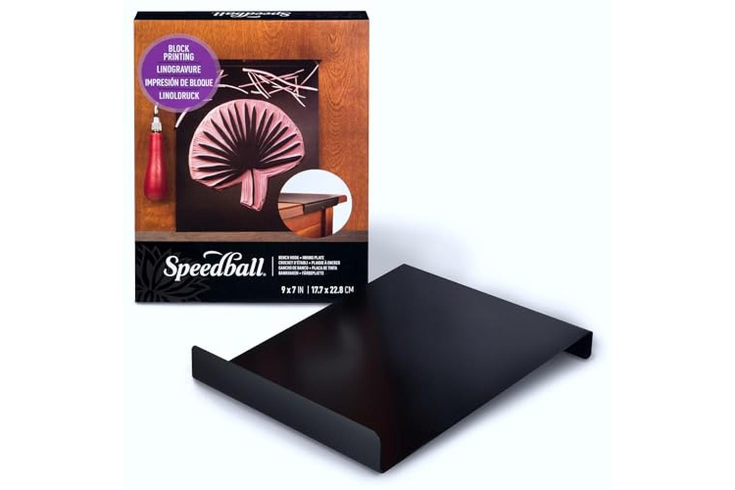 Speedball Sb004135 - Inking Plate Bench Hook Black-2
