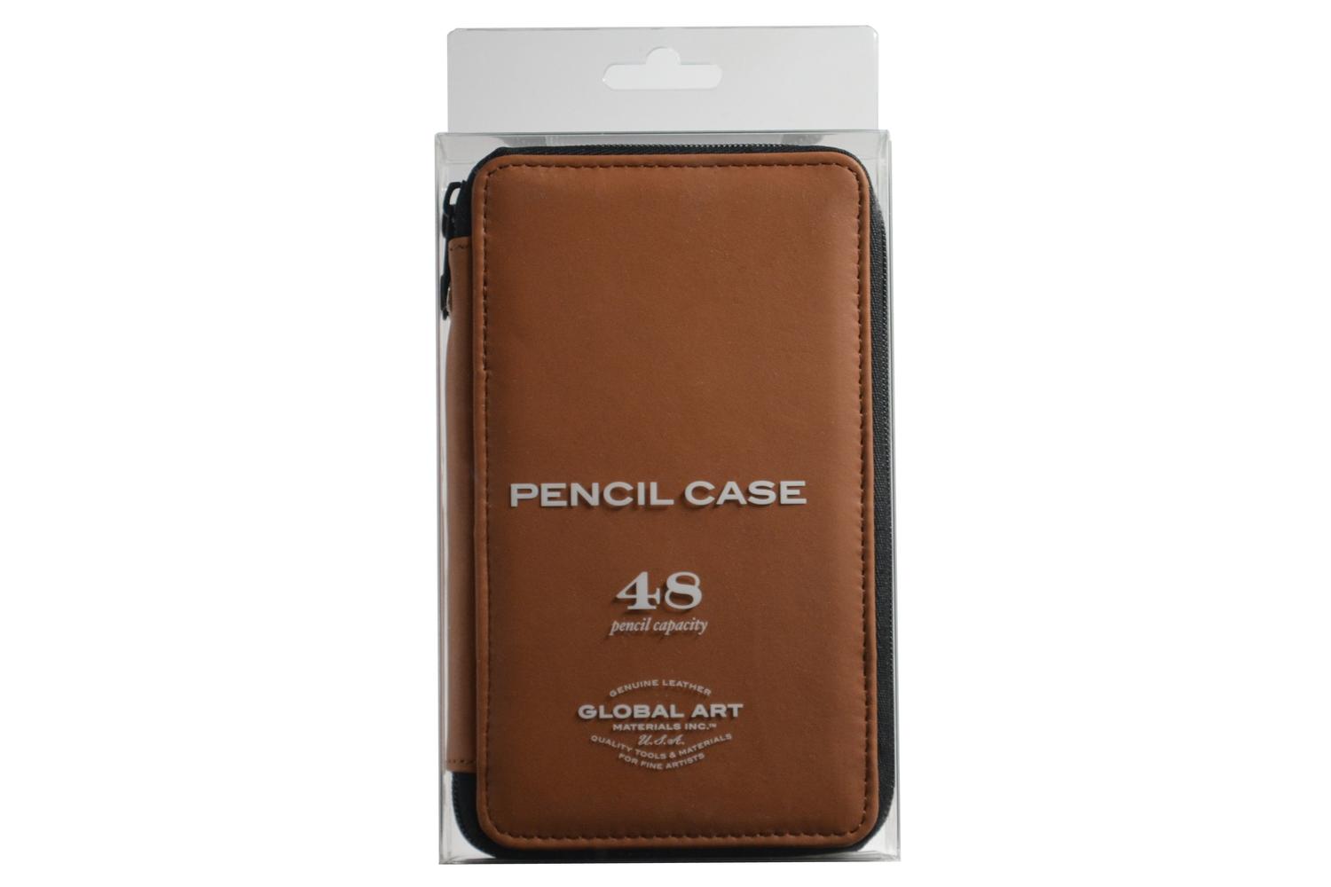 Speedball Sb412480 - Leather Pencil Case - 48 Pencil Capacit