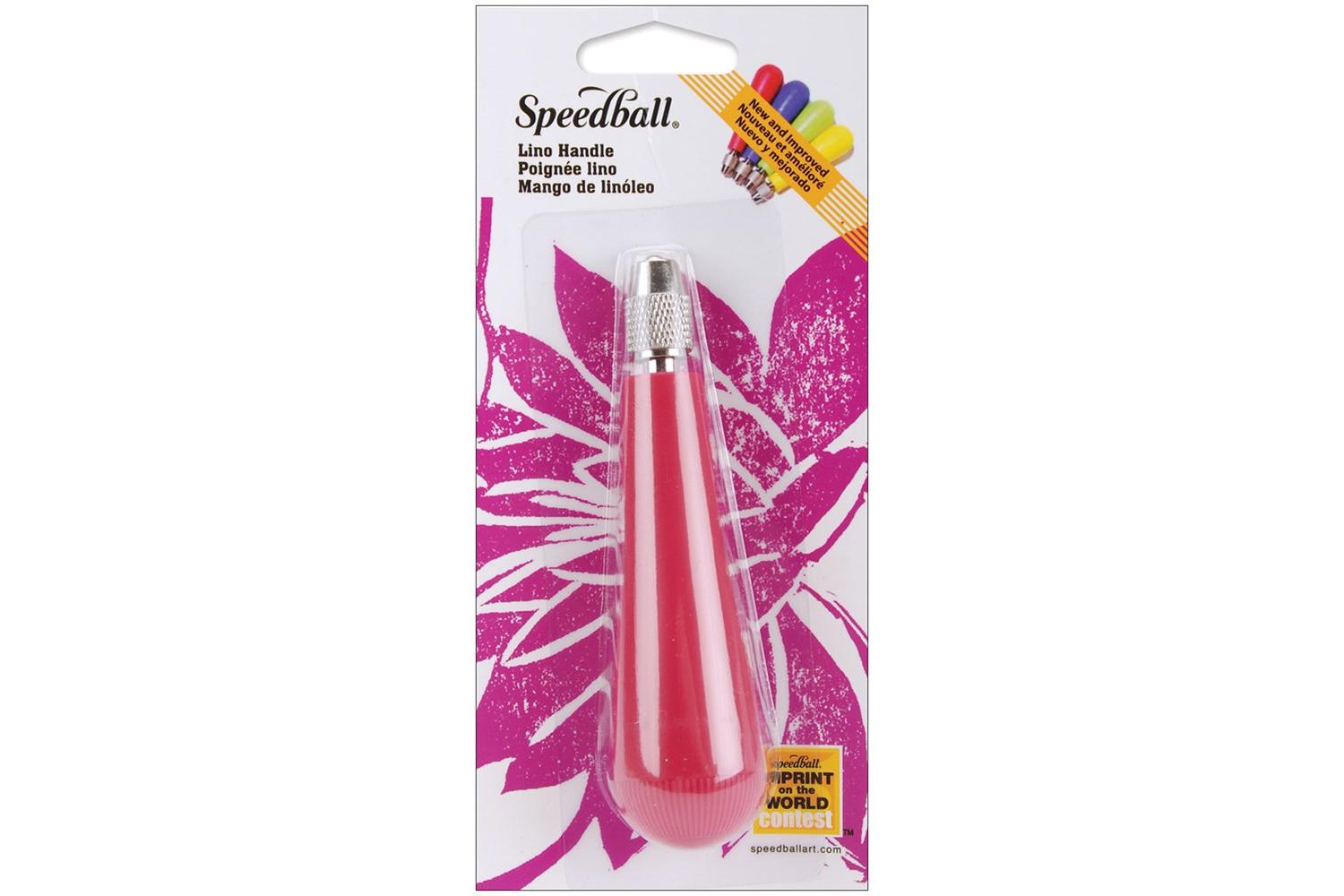 Speedball Sb041238 - Lino Handle Carded (red)