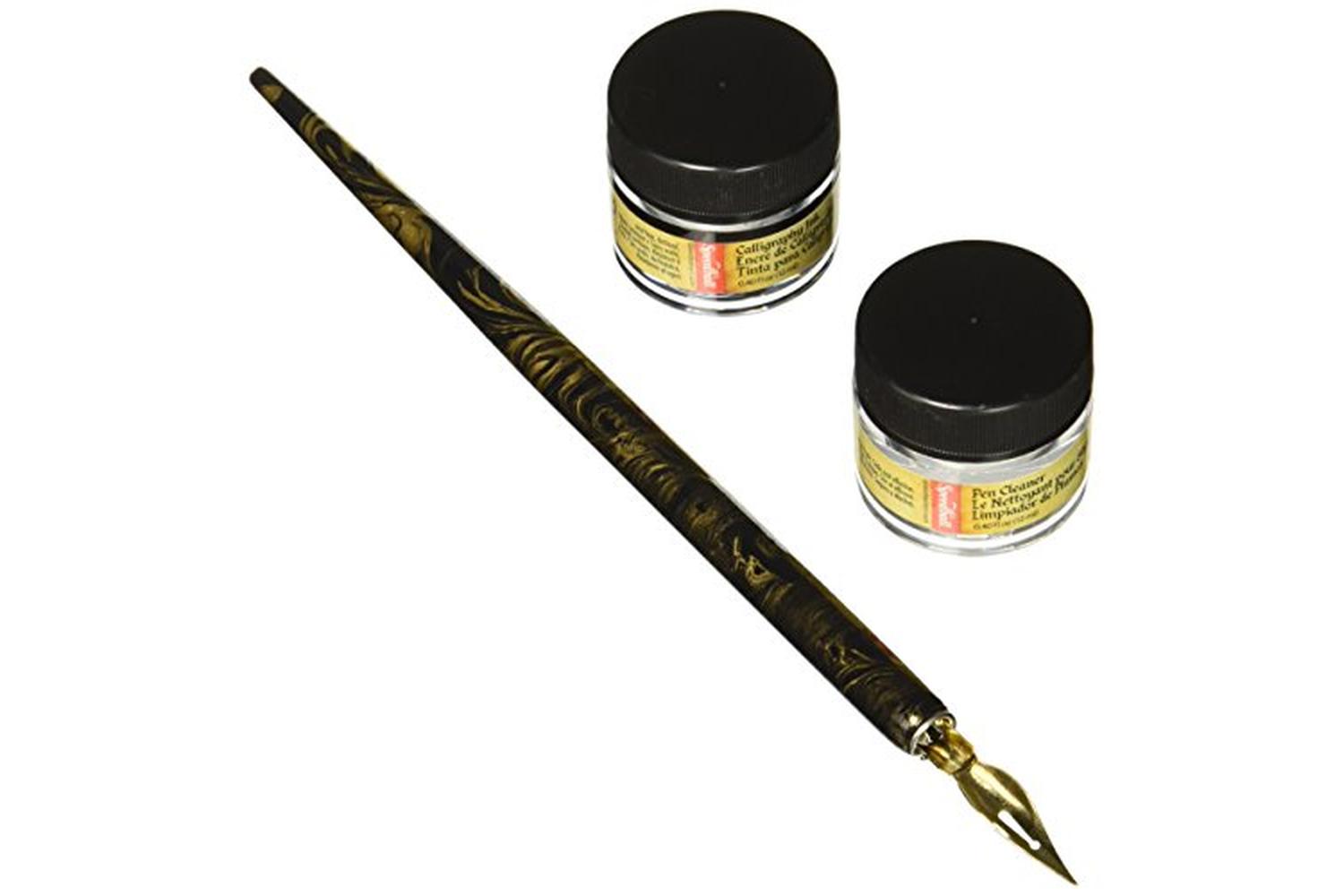 Speedball Sb094157 - Signature Series Black Ink & Pen Cleane-2