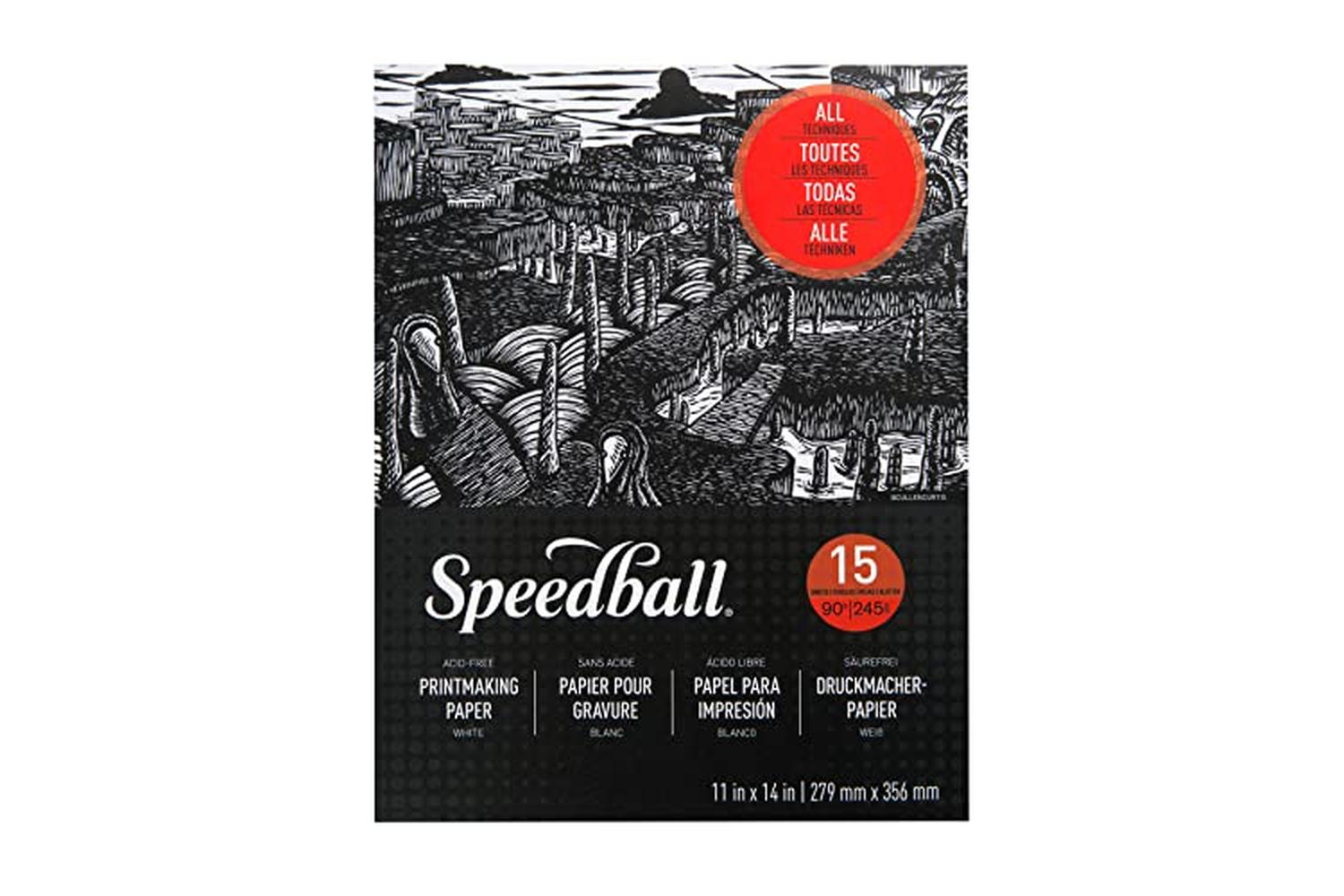 Speedball Sb007082 - Speedball Printmaking Paper Pad 11x14,-2
