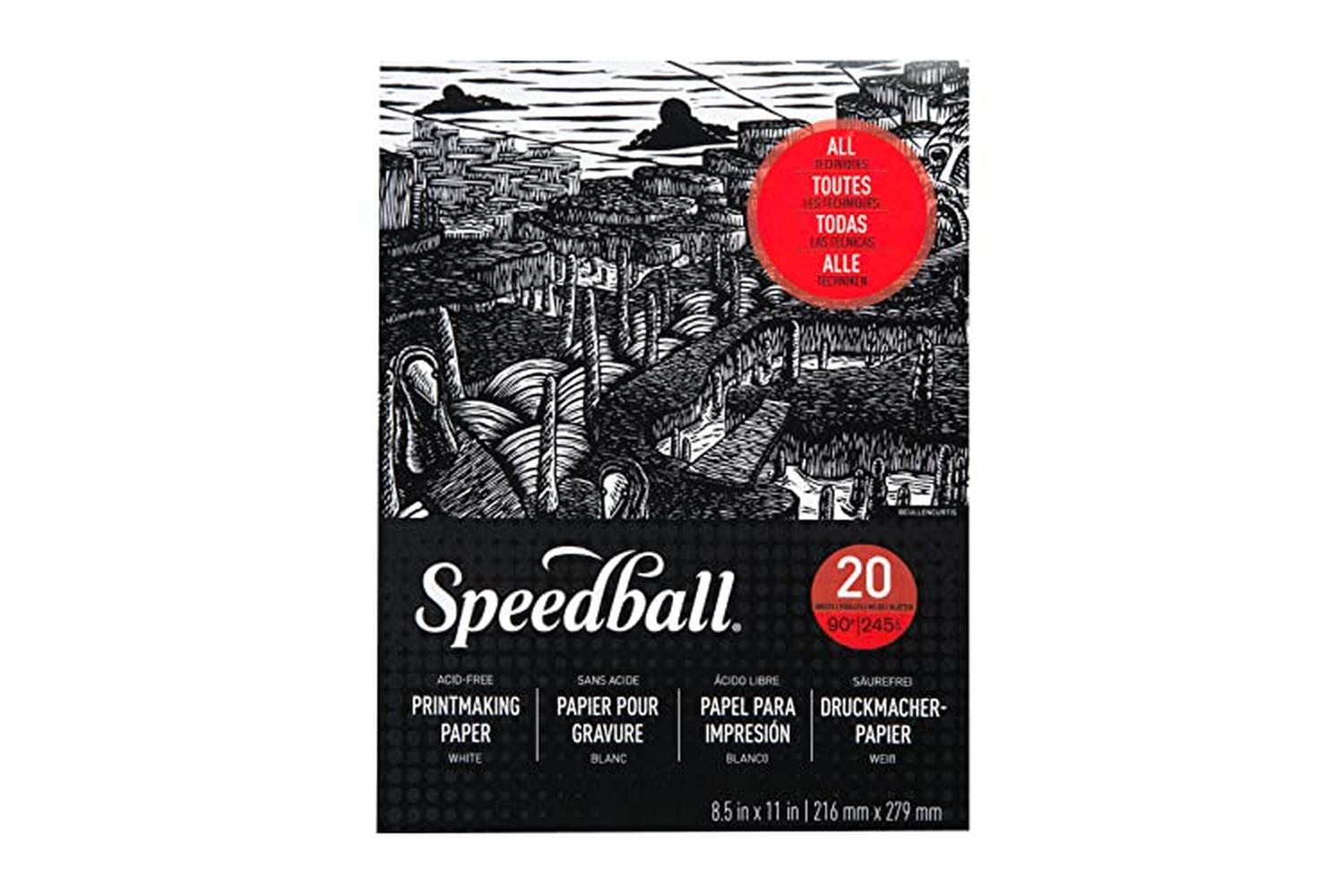 Speedball Sb007080 - Speedball Printmaking Paper Pad 8.5x11,-2