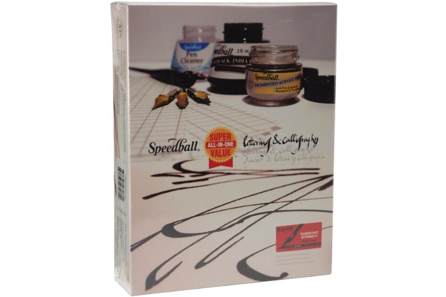 Speedball Sb003060 - Super Value Lettering & Calligraphy Kit-2