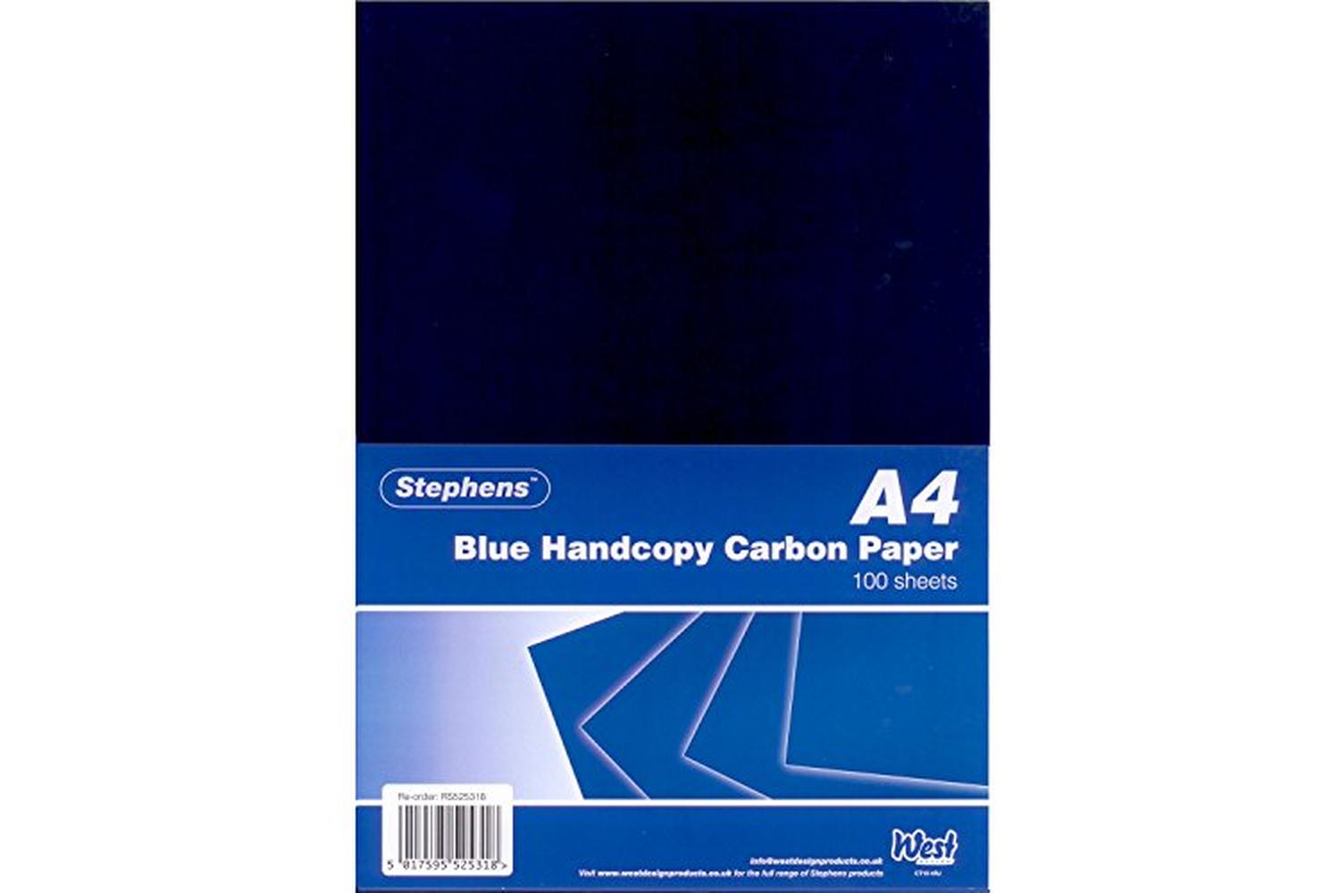 Stephens Rs525318 - Handcopy Carbon Blue 100 Sheets-2