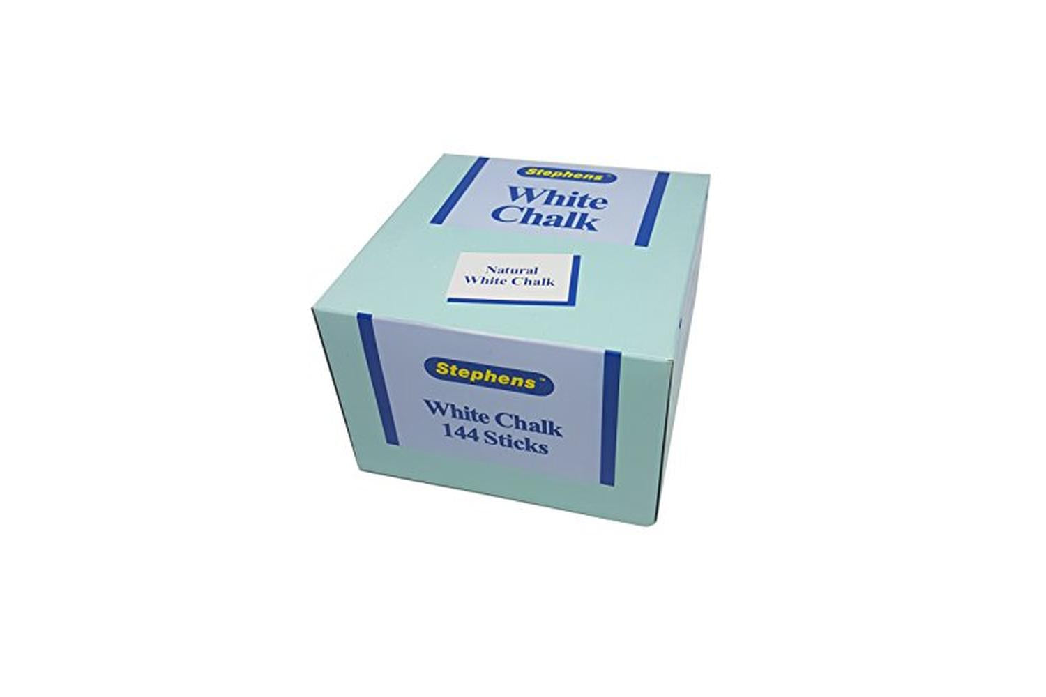 Stephens Rs522553 - White Chalk Box Of 144 Sticks-2