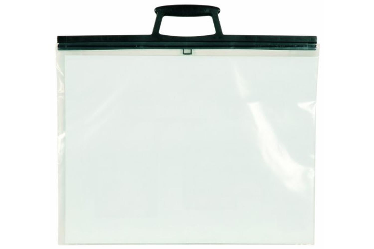 West Wd152111 - A2 Clear Clip-close Poly Folio