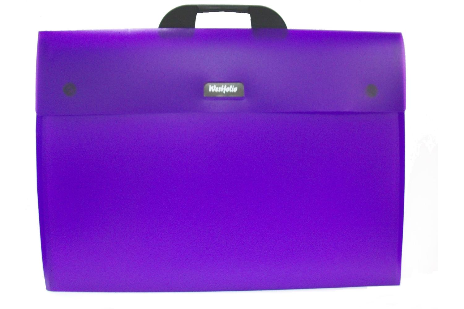 West Dkfaa4pu - A4 Westfolio Purple