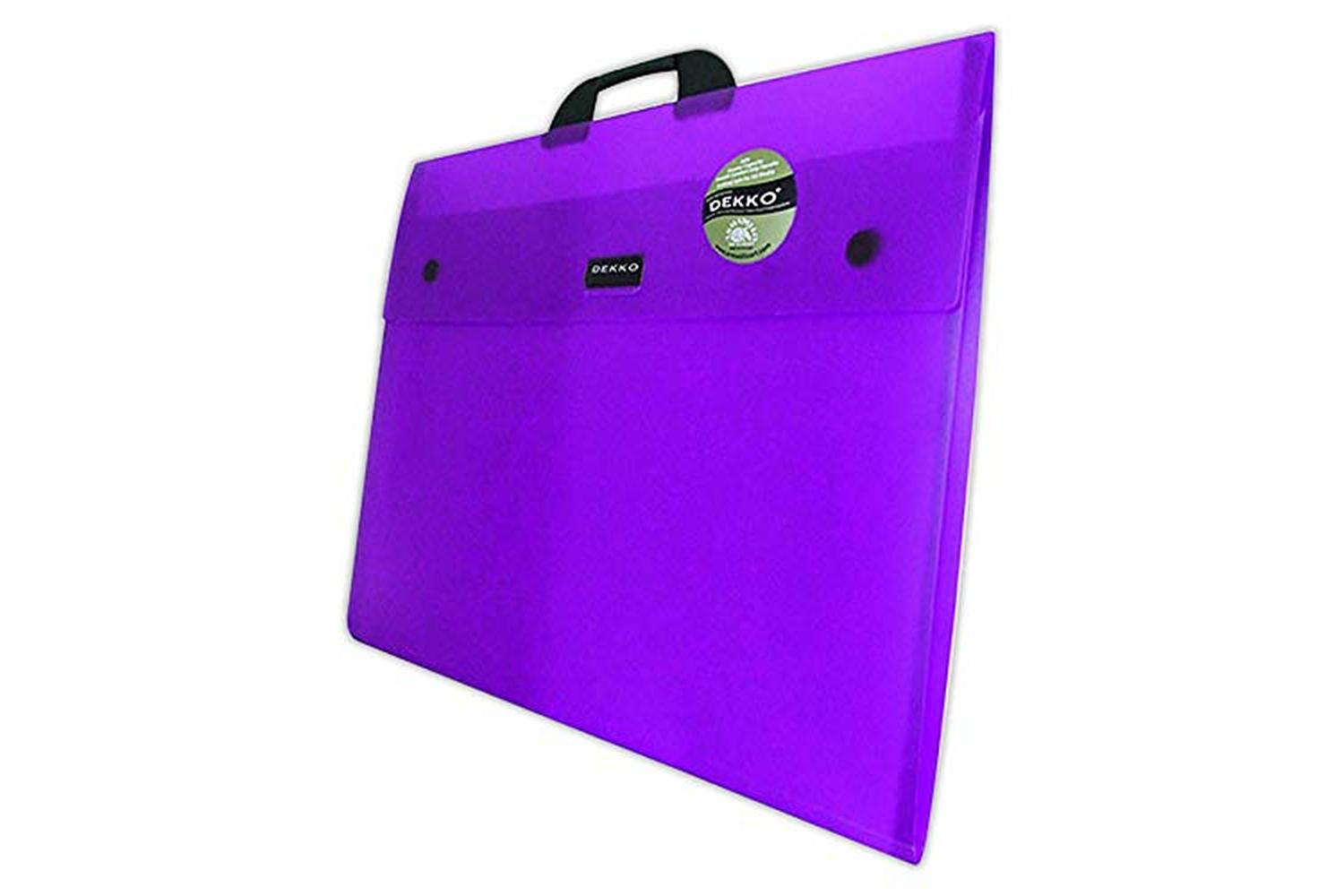 West Dktga4pu - A4 Westfolio Type G Expandable Folio Purple-2