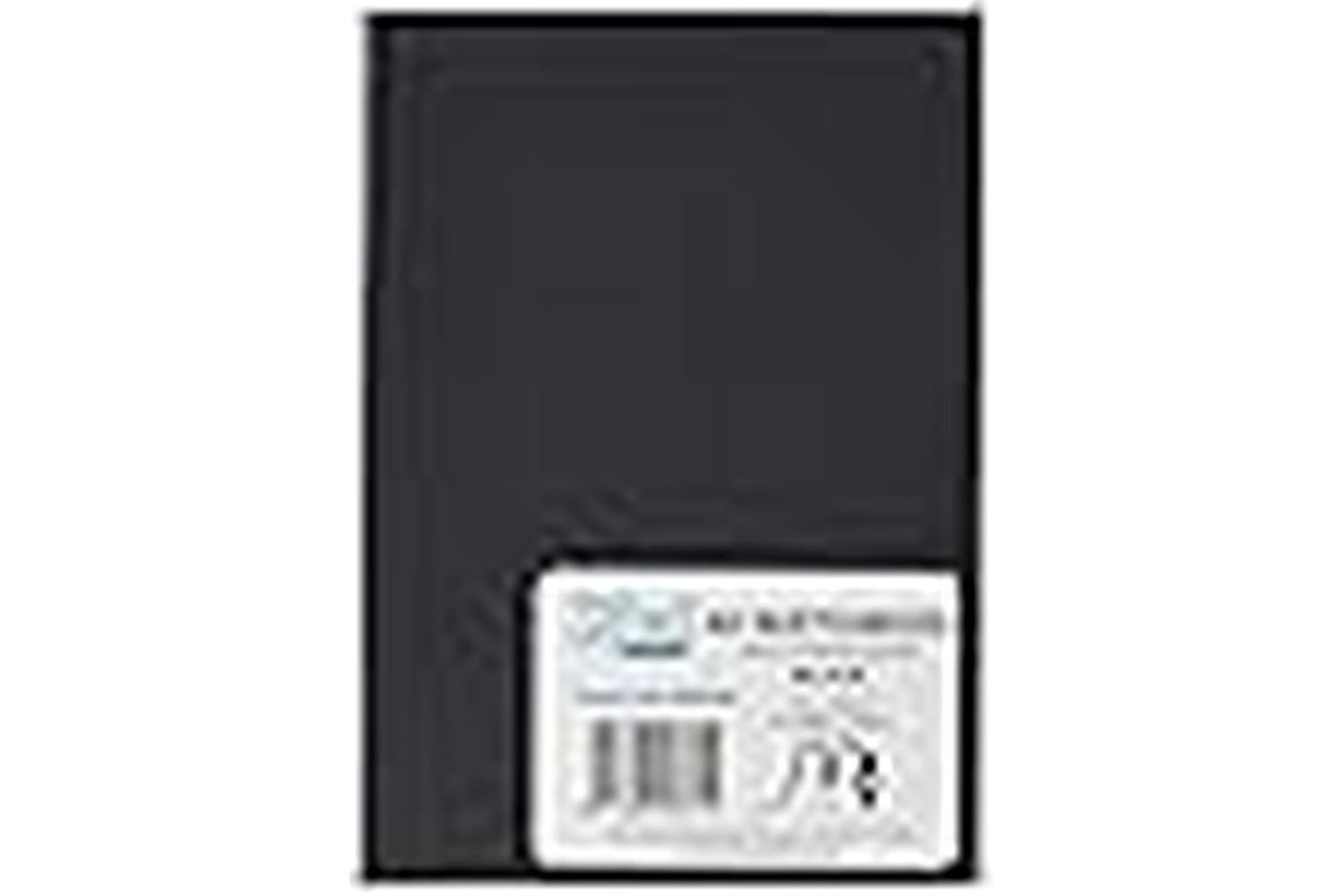 West Rm640008 - A5 Matt Sketchbook 140gsm 40 Pages Black (un-3