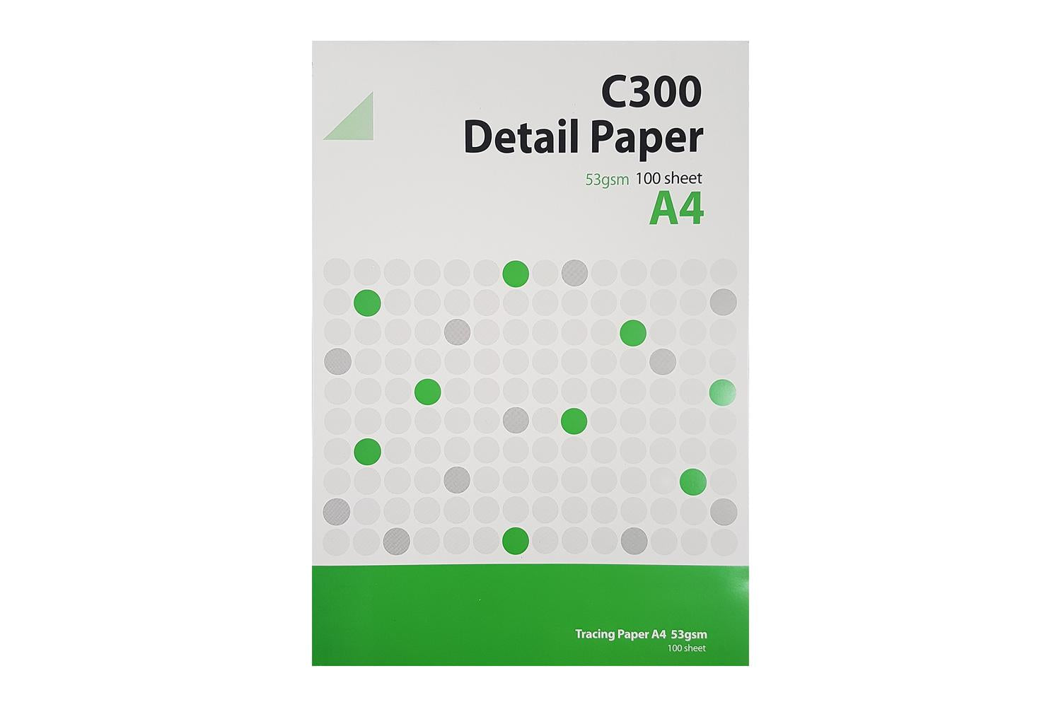 West Rs100108 - C300 Detail Paper Pad 53gsm A4 100 Sheets