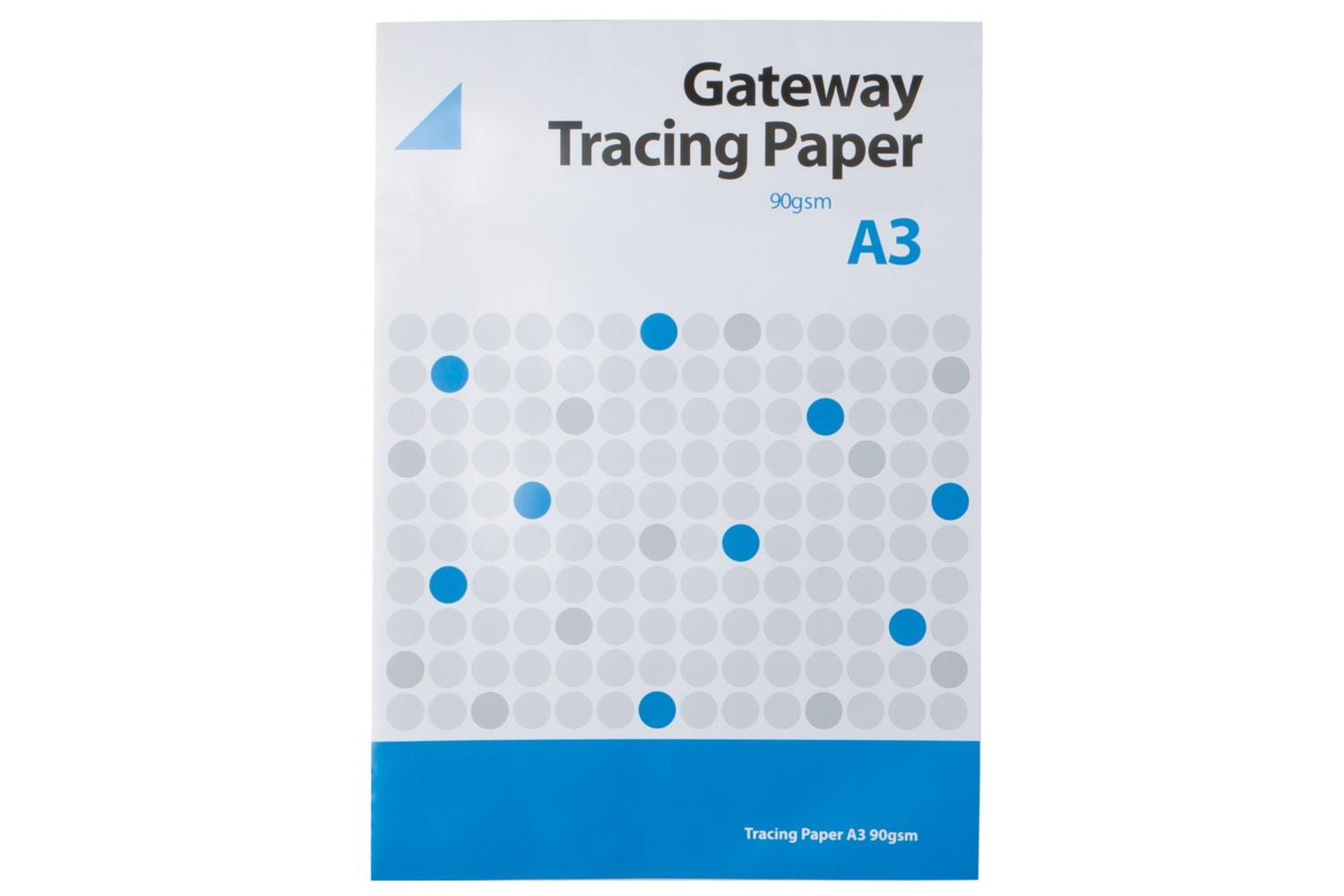 West Rs442616 - Natural Tracing Paper Pad 90gsm A3 40 Sheets-3