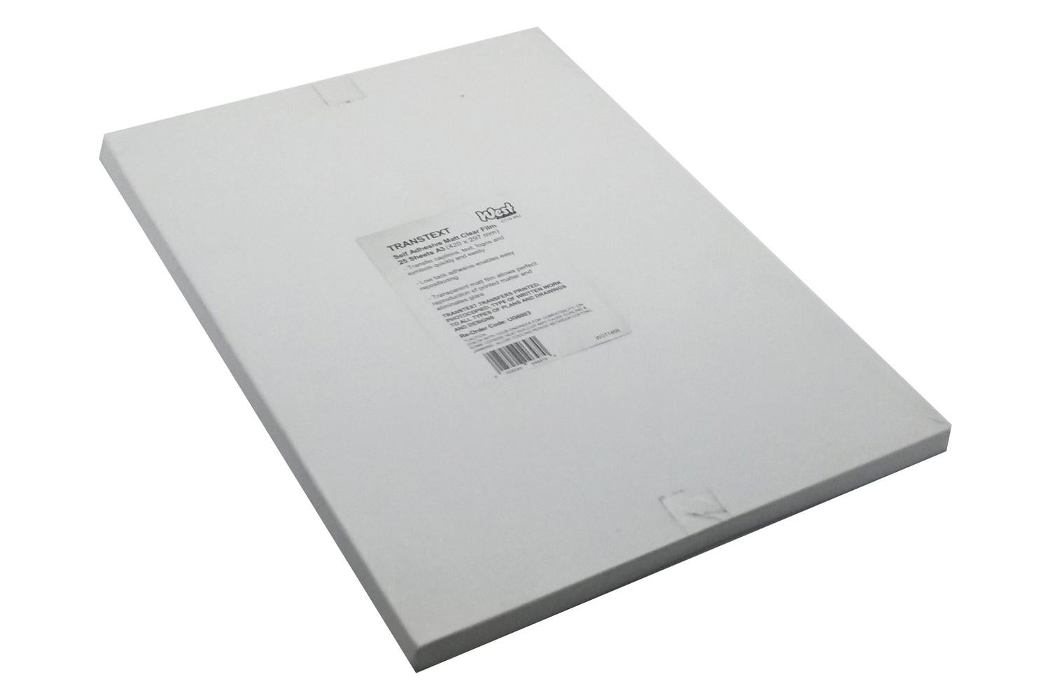 Westfilm Ug6903 - A3 Transtext Film 25 Sheets 25m