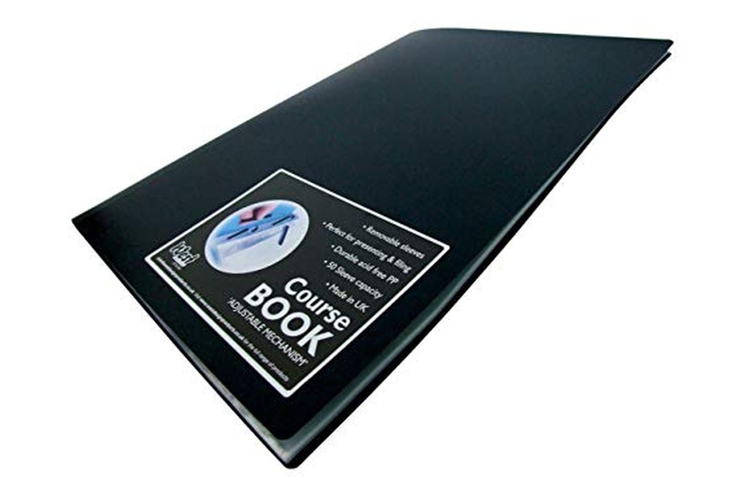 Westfolio Dkcba4bk - A4 Course Book Black-2