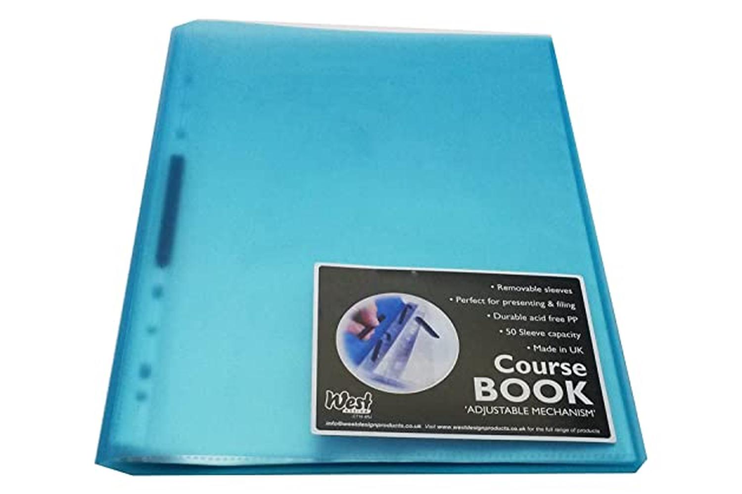 Westfolio Dkcba4tu - A4 Course Book Turquoise-2
