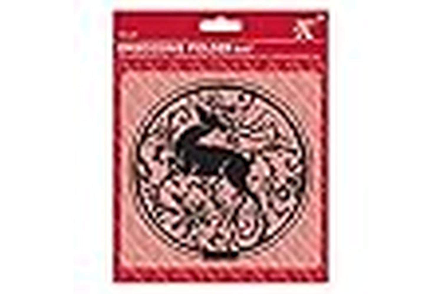 Xcut Xcu 515930 - 6x6" Embossing Folder - Arts & Craft Stag-3