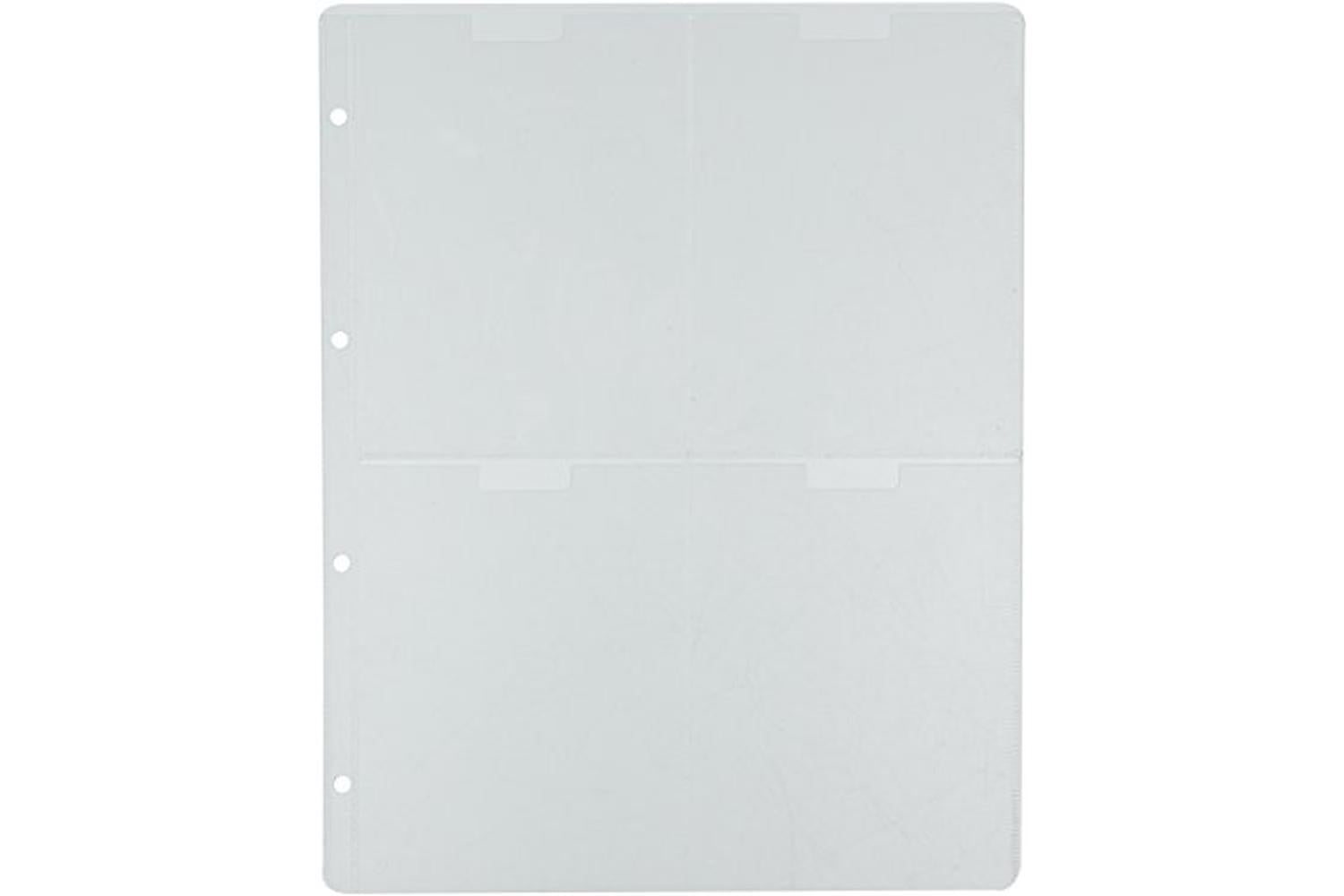 Xcut Xcu 245104 - A4 Storage Wallets (5pcs) - With A6 Pocket