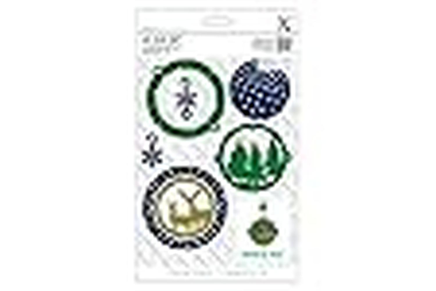 Xcut Xcu 503968 - A5 Dies (7pcs) - Winter Woodland Bauble-3