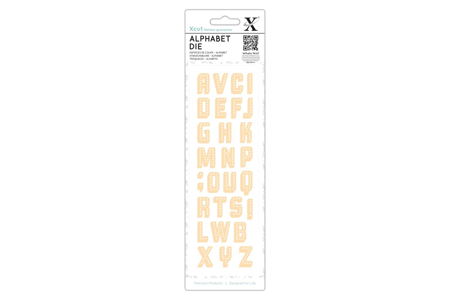 Xcut Xcu 504122 - Alphabet Dies (29pcs) - Industrial