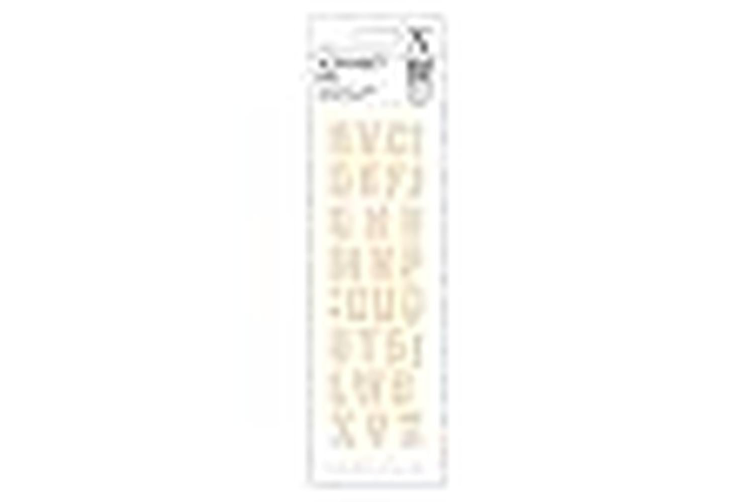 Xcut Xcu 504122 - Alphabet Dies (29pcs) - Industrial-3