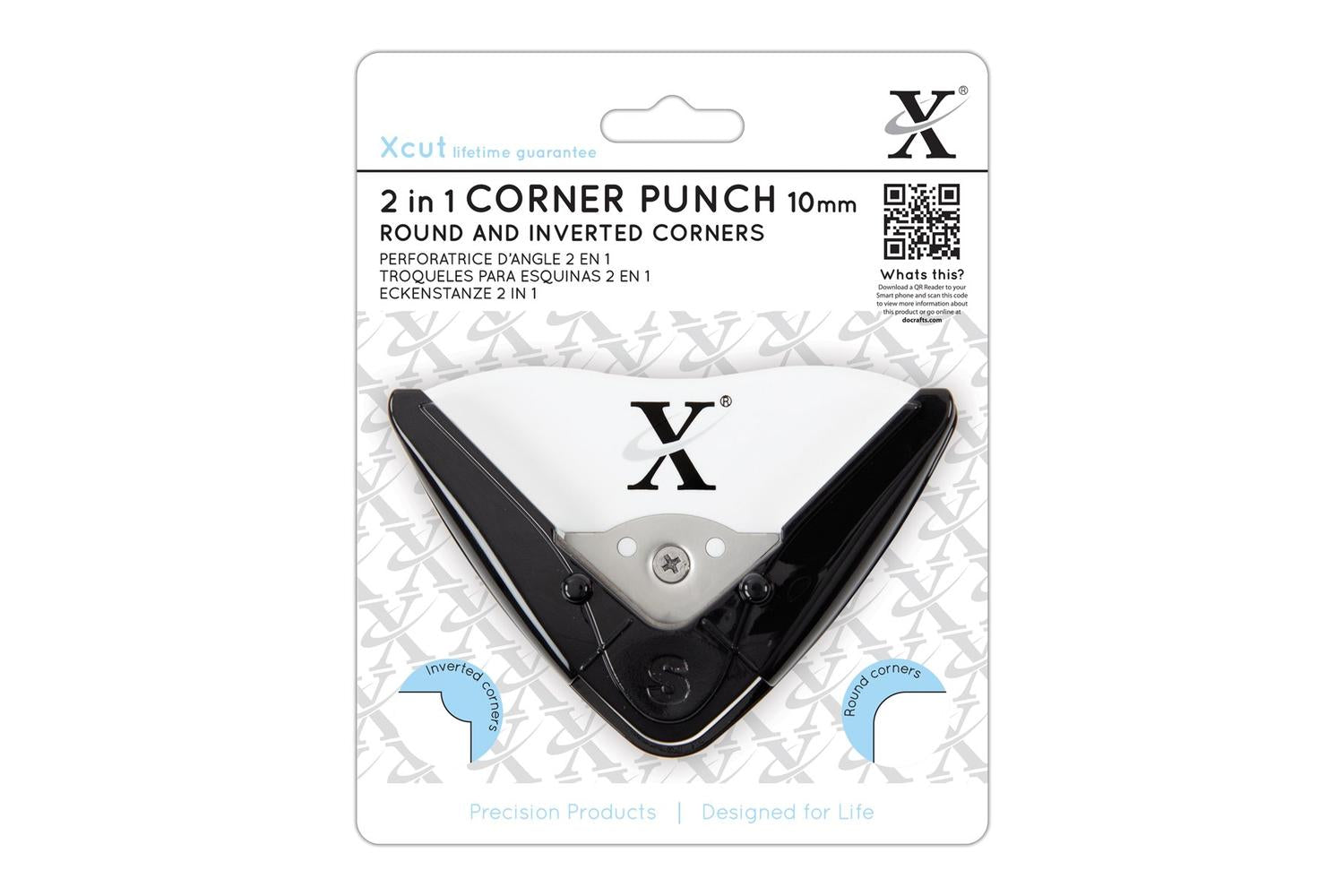 Xcut Xcu 257003 - Corner Punch - 2 In 1 (10mm Radius)