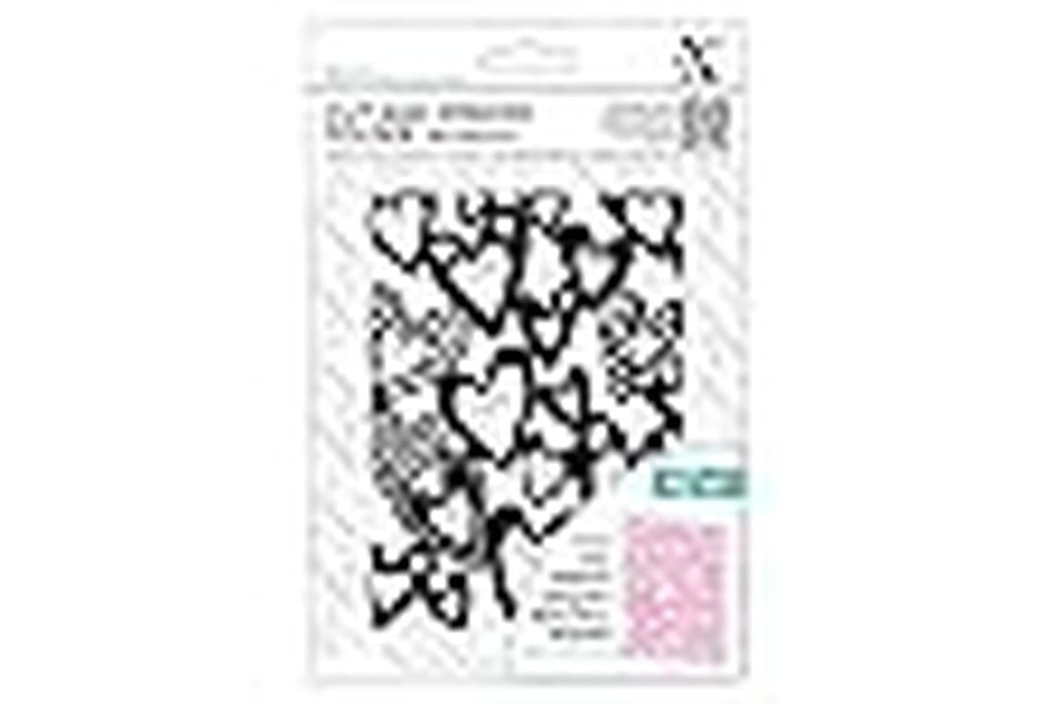 Xcut Xcu 503821 - Cut & Emboss Folder - Multi Hearts-3