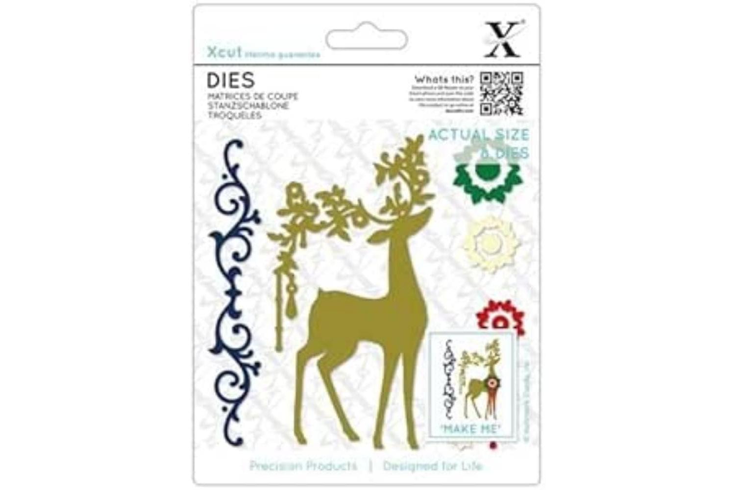Xcut Xcu 503363 - Dies - Ornate Reindeer