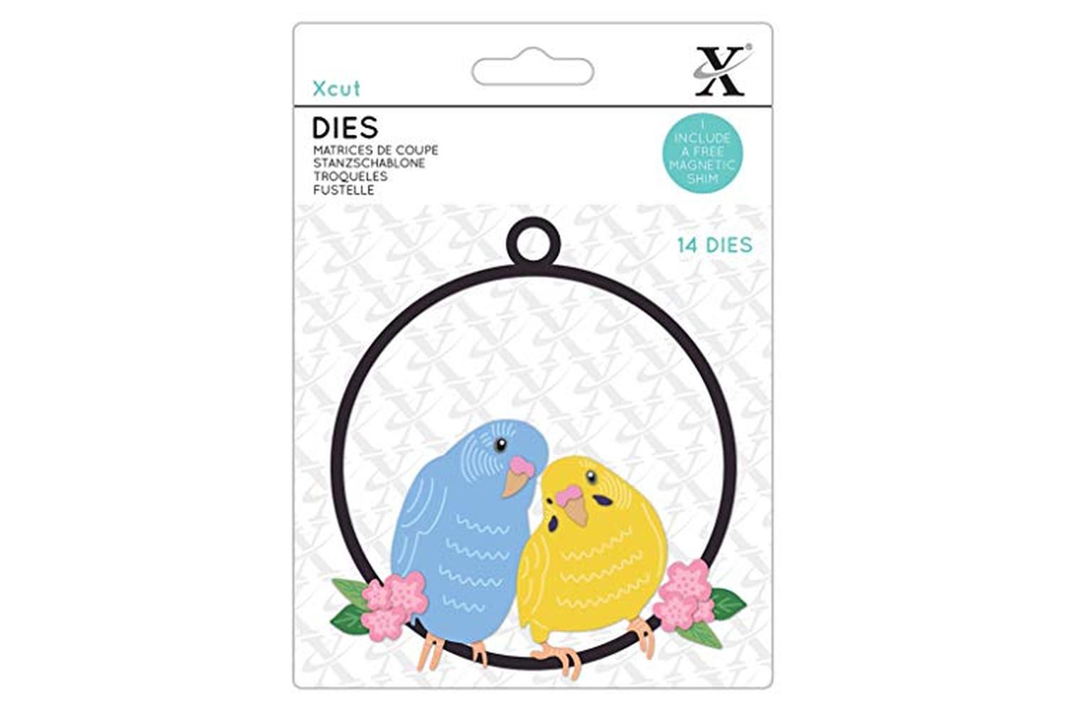 Xcut Xcu 503535 - Dies - The Budgie Bunch (14pcs)-2