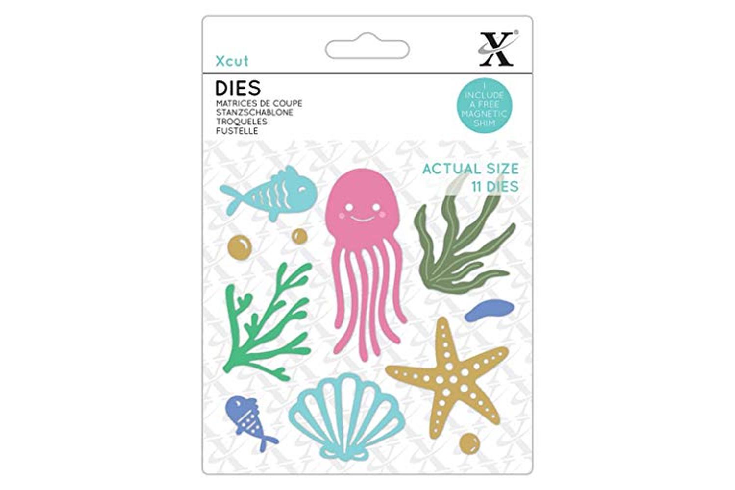 Xcut Xcu 503536 - Dies - Under The Sea (11pcs)-2