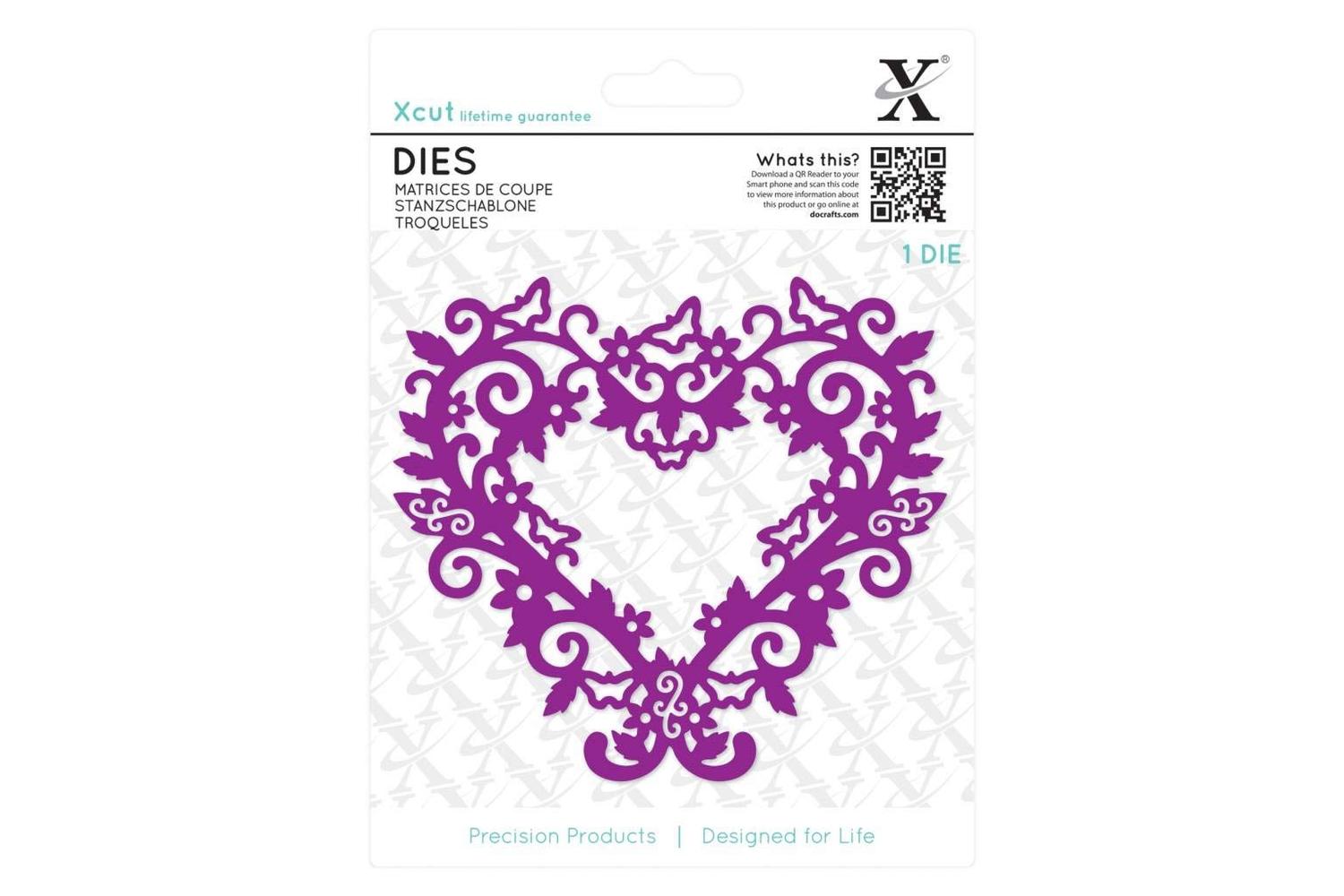 Xcut Xcu 503431 - Dies (1pc) - Filigree Heart Frame