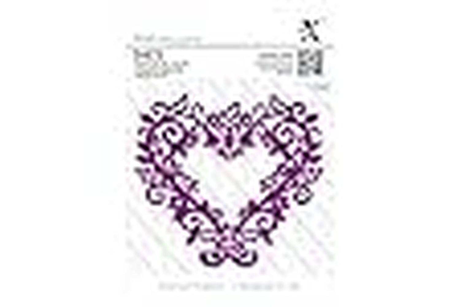 Xcut Xcu 503431 - Dies (1pc) - Filigree Heart Frame-3
