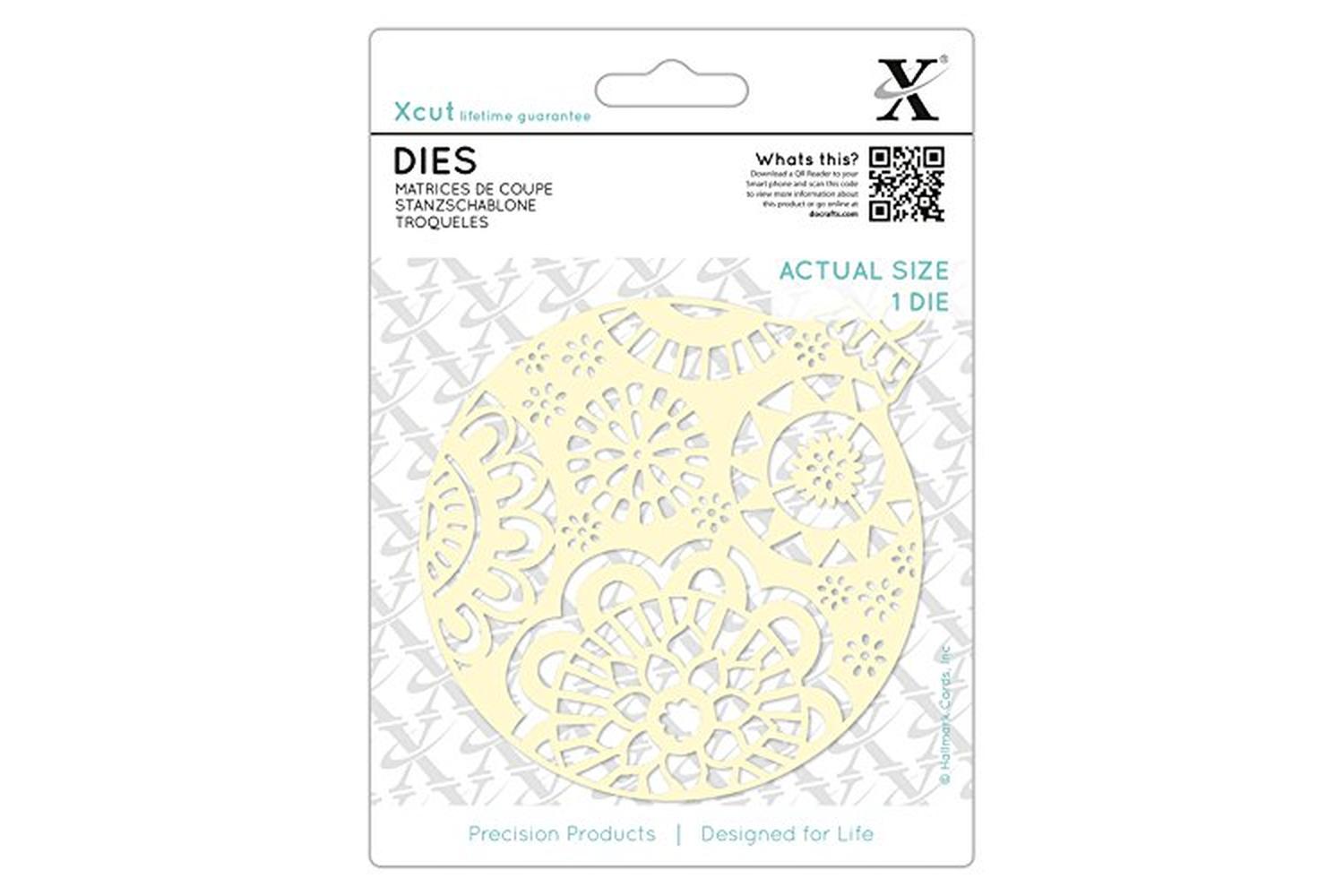 Xcut Xcu 503957 - Dies (1pc) - Large Ornate Bauble-2