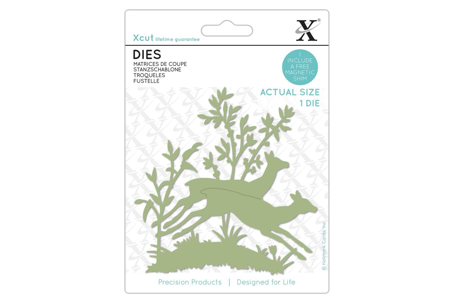 Xcut Xcu 504141 - Dies (1pc) - Leaping Fawns