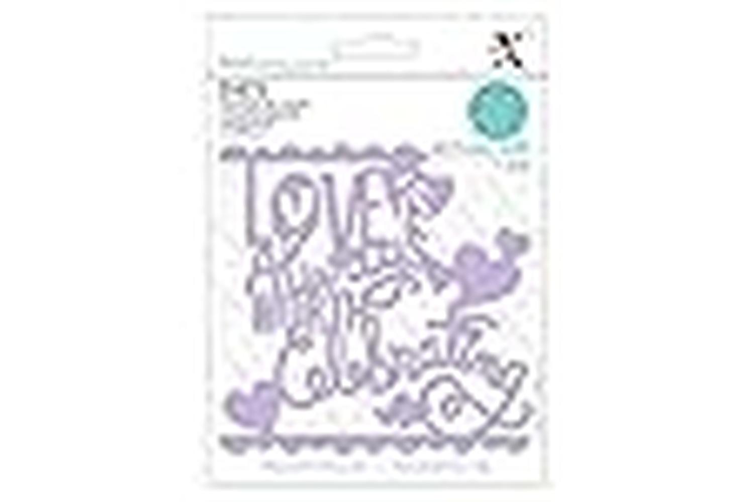 Xcut Xcu 504144 - Dies (1pc) - Love Worth Celebrating-3