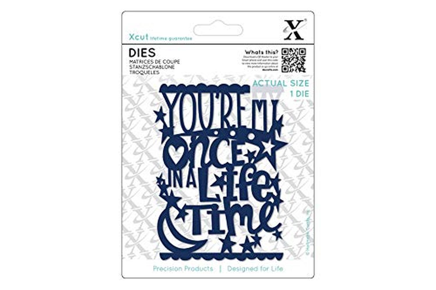 Xcut Xcu 503386 - Dies (1pc) - Once In A Lifetime-2