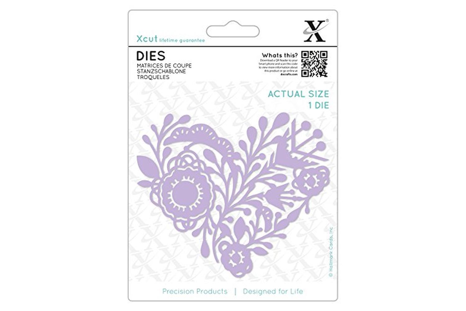 Xcut Xcu 503443 - Dies (1pc)- Folk Heart-2