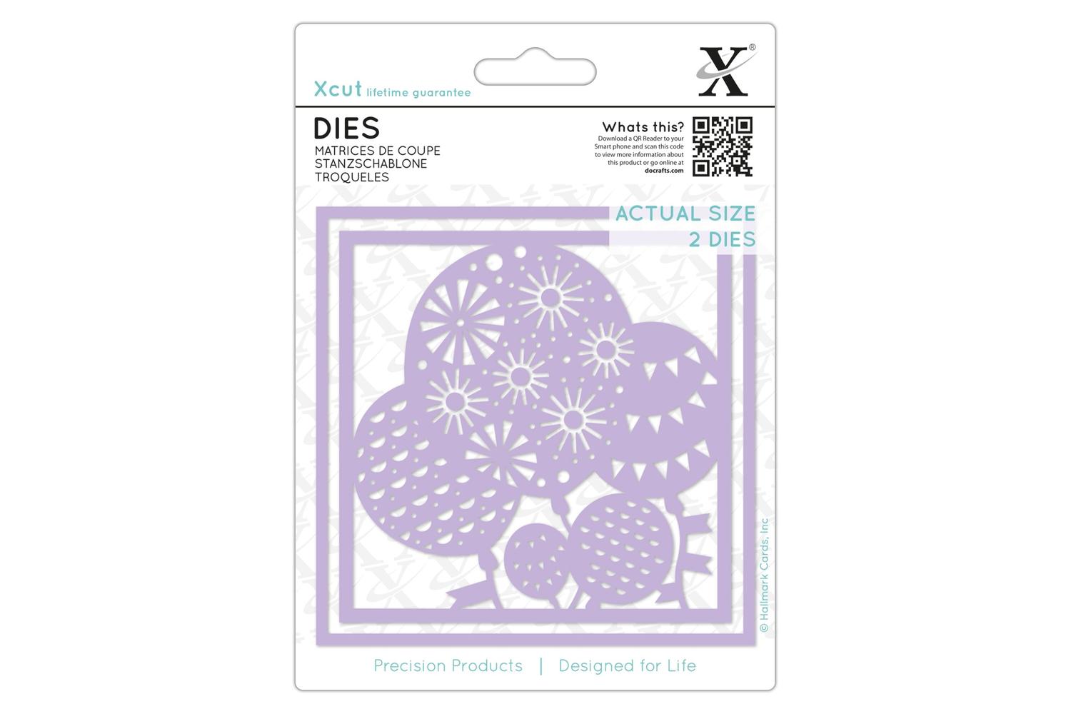 Xcut Xcu 503448 - Dies (2pcs) - Balloons