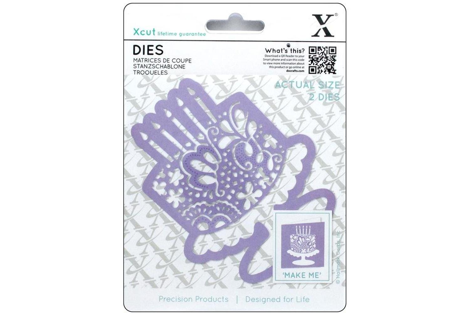 Xcut Xcu 503095 - Dies (2pcs) - Floral Cake