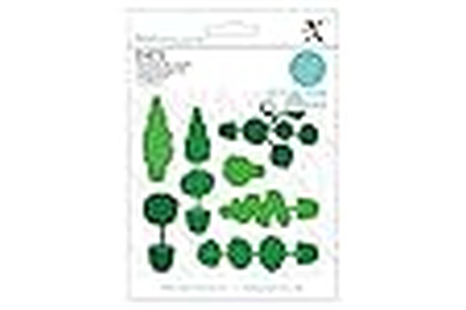 Xcut Xcu 504147 - Dies (7pcs) - Topiery Set-3